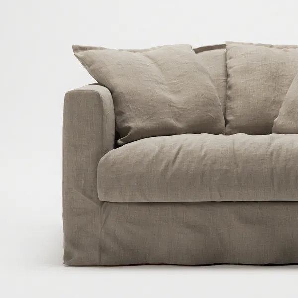 Verhoilu Le Grand Air Love Seat-sohvalle Pellava Savage Linen
