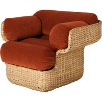 Basket Lounge-Tuoli Rottinki / Belsuede Sp Fr 133