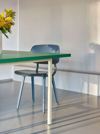 Two-Colour Bord Ivory 160x82 cm Ivory / Green Mint