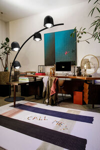 Big Lebow Gulvlampe Antrasitt