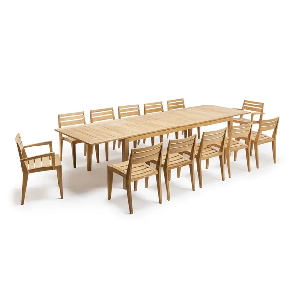 Ribot Spisebord Utvidbart 235-340x100 cm Teak