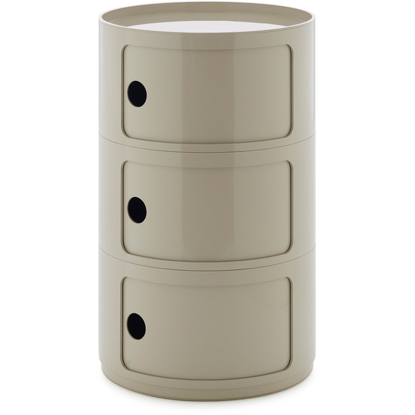 Componibili New Big Opbevaring Med 3 Rum Dove Grey