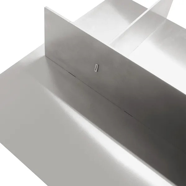 Rivet Hylde 45x45 cm Aluminium