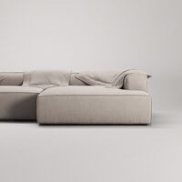 Grand 5-Paikkainen Sohva leposohva Oikea Sandshell Beige
