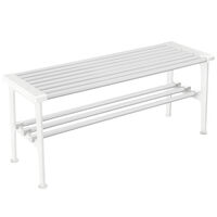 Nostalgi Bænk 100 cm Hvid