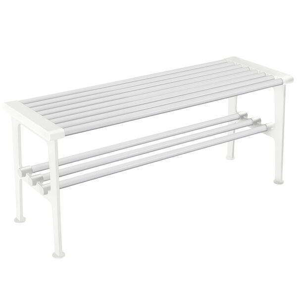 Nostalgi Bænk 100 cm Hvid