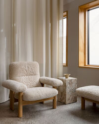 Brasilia Rahi Natural Oak Sheepskin Nature