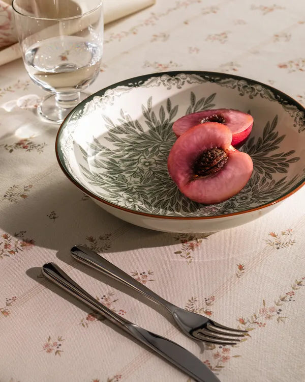 Ostindia Floris Dyp Tallerken 22 cm 4-pk Grønn