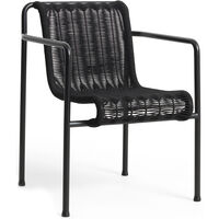Palissade Cord Dining Armchair Cream White