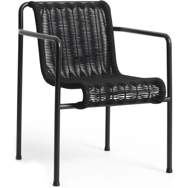 Palissade Cord Dining Armchair Anthracite