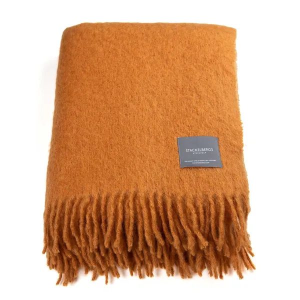 Mohair Viltti Rullattu Hapsu 130x170 cm Chilli