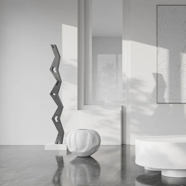 Orimono Vase 50 cm Elfenbenshvid
