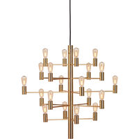 Manola 20 Ljuskrona Dimbar LED Satin Brass