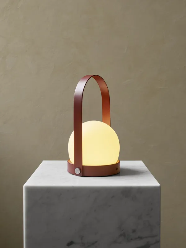 Carrie Lampa Portabel IP44 Röd