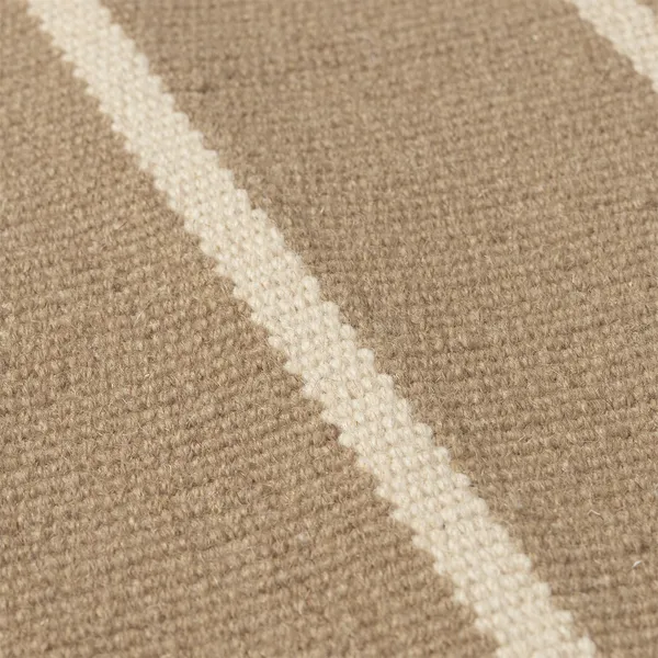 Calm Kelim Matta 200x300 cm Off-white / Dark Sand