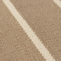 Calm Kelim Matta 200x300 cm Off-white / Dark Sand