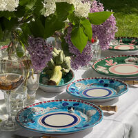 Amalfi Salladstallrik 20 cm Turkos