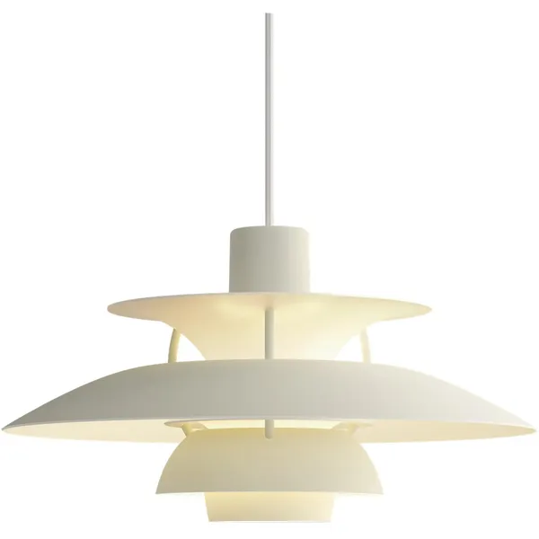 PH 5 Mini Pendel Monochrome Pale Pewter