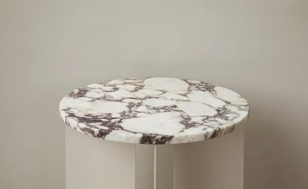 Androgyne Bordplade Ø42 cm Calacatta Viola