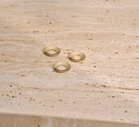 Lysmanchet 3-pak Solid Brass