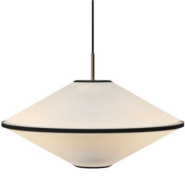 Tafta Pendel Ø52 cm Sort/Offwhite