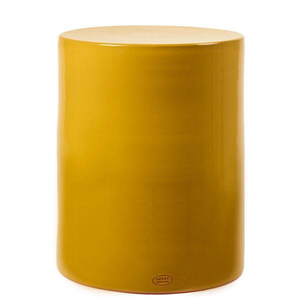 Pawn Sidebord Round Gult