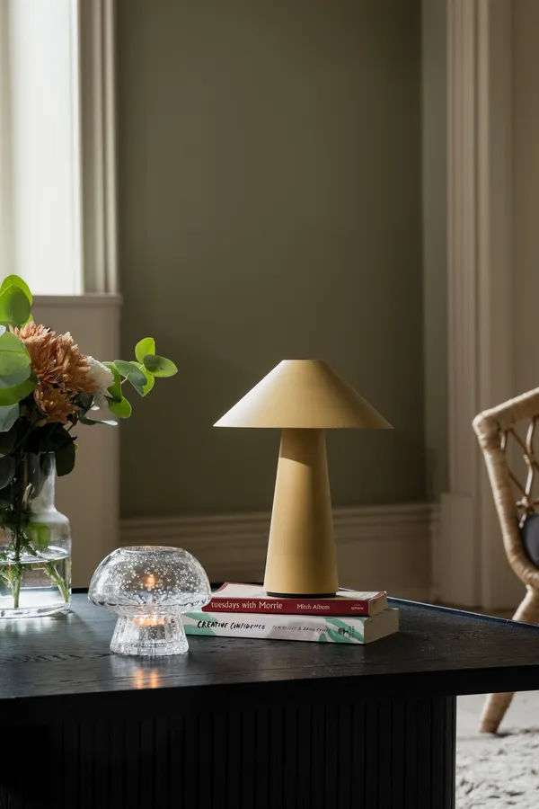 Cannes Bordlampe Bærbar Havregul