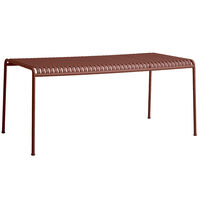 Palissade Bord 170x90 cm Iron Red