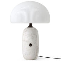 592 Sculpture Table Lamp Ø36 cm White