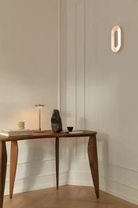 Blossi Bordlampe Nordic Gold / Klar