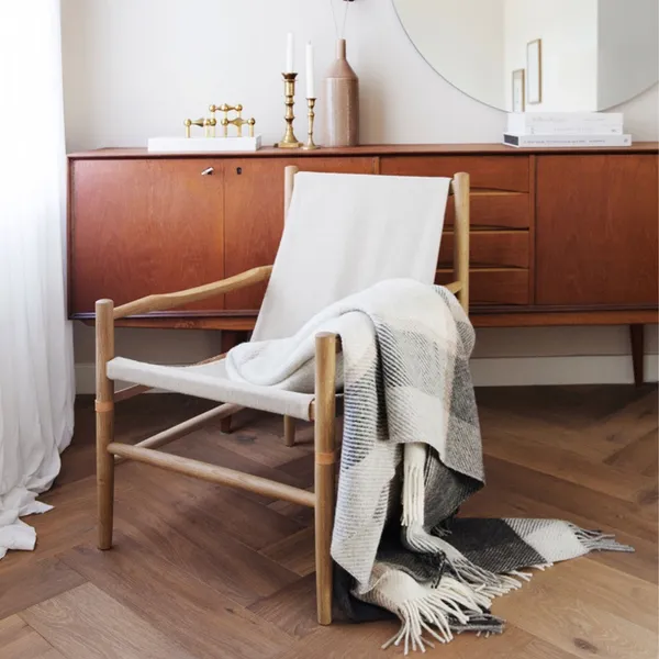 Myrull Plaid 140x220 cm Naturlig
