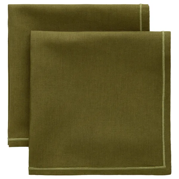 Sienna Servett 45x45 cm 2-pack Oliv