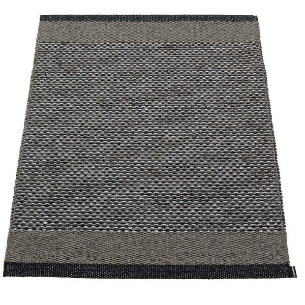 Edit Teppe Black / Charcoal / Granite Metallic 60x85 cm