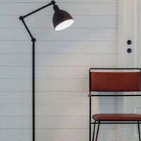 Bazar Gulvlampe Sand Black
