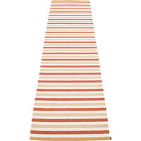 Teo Matta Tegelröd / Beige / Vanilj 70x300 cm