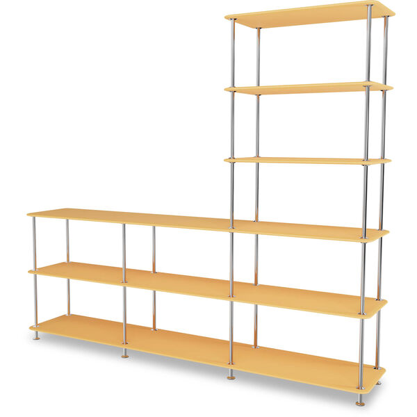 Free Shelf 522000 Acacia / Chrome