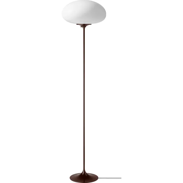 Stemlite Golvlampa 150 cm Mörkröd / Opal