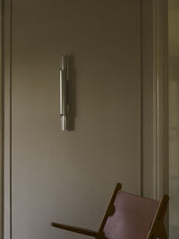 PAN 50 Væglampe Aluminium