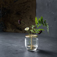 Ikebana Small Vas Mässing
