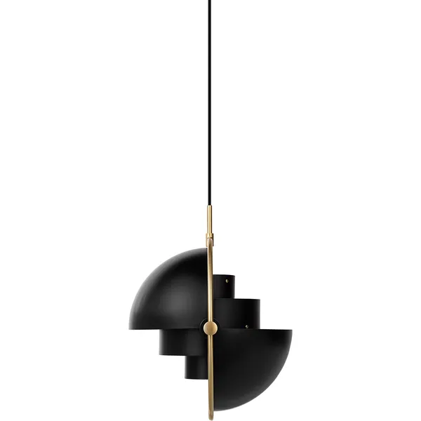Multi-Lite Riippuvalaisin Ø255 cm Musta / Messinki