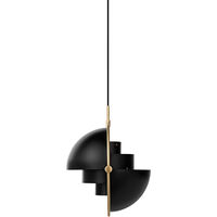 Multi-Lite Riippuvalaisin Ø255 cm Musta / Messinki