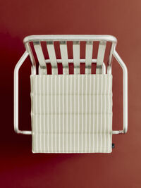 Terrazza Seat Cushion 40x40 cm Grey Bold Stripe