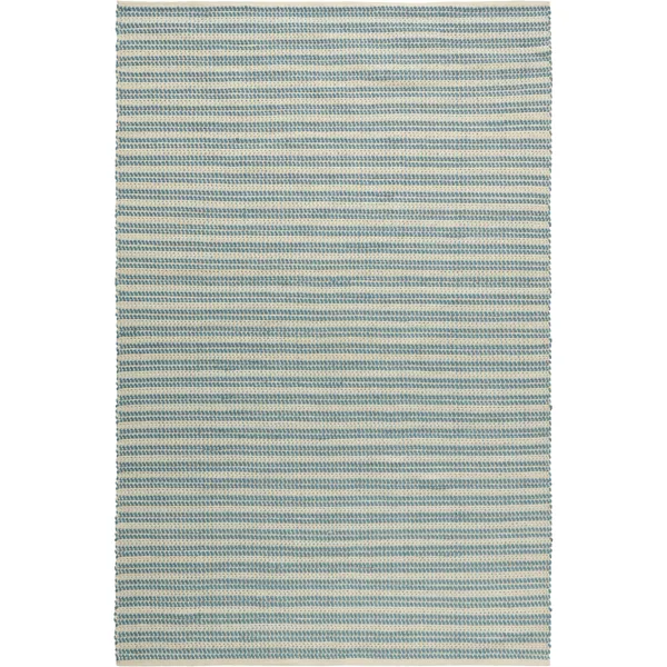 Dune Matto Kierrätetty PET-muovi 200x300 cm Dusty Blue / Off-white