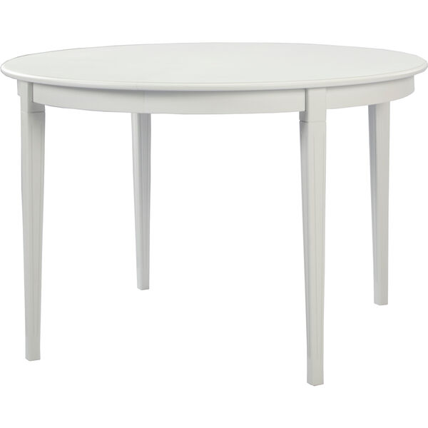 Stockholm 2.0 Dining table Ø114 Incl. 3 Inlays Whitewash