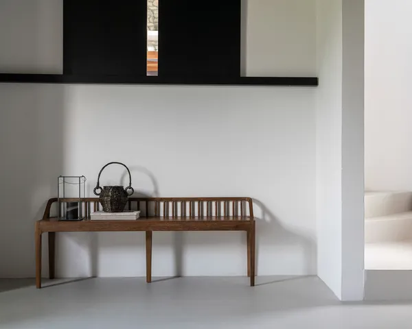 Spindle Bänk Teak