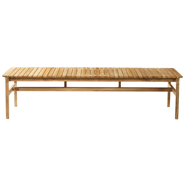 M10 Sammen Bænk Udendørs Teak 50x1855 cm