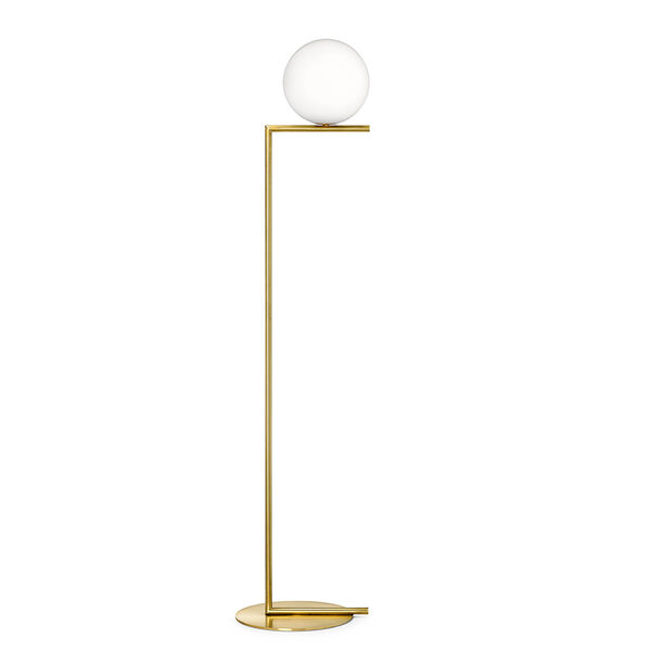 IC Lights F1 Gulvlampe Børstet Messing