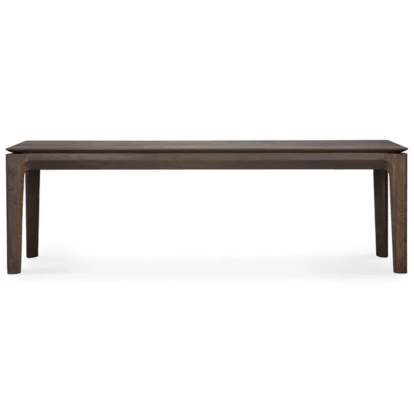 Bok Bänk Mörkbetsad Ek 35x146 cm