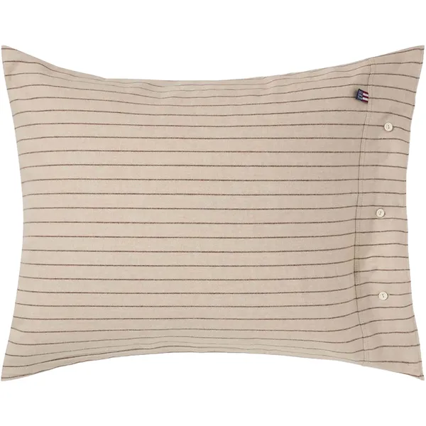 Pinstriped Pudebetræk 50x60 cm Beige / Brunt