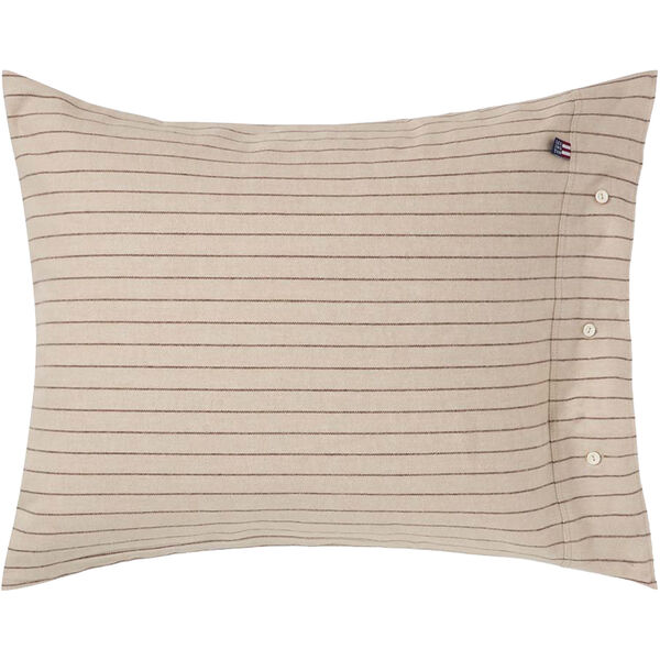 Pinstriped Örngott 50x60 cm Beige / Brun
